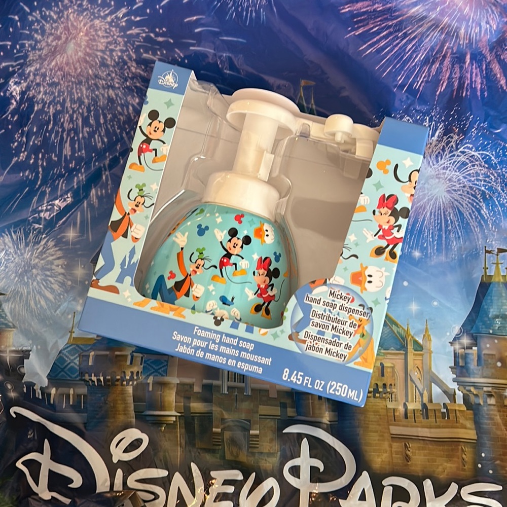 DISNEYLAND FOAMING HAND SOAP DISPENSER